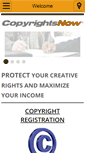 Mobile Screenshot of copyrightsnow.com